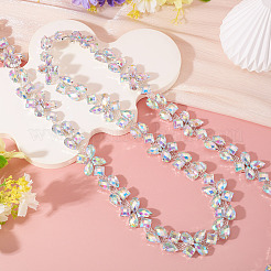 1 ярд железных цепочек со стразами&nbsp;FIND-PJ0001-42