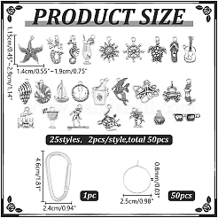 Kits de fabrication de bijoux diy&nbsp;DIY-ME0003-74