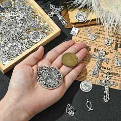 100шт 10 стиля подвески из сплава в тибетском стиле&nbsp;TIBEP-CJ0003-52