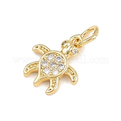 Pendentifs avec zircon cubiques à micro-pavés en laiton&nbsp;KK-A269-04E-G