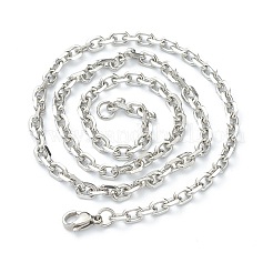 Collane a catena in acciaio inossidabile 304 anti-ossidazione&nbsp;LS-NJEW-I248-23P