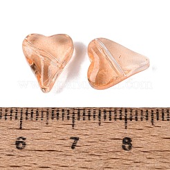 Perles en verre transparentes&nbsp;DGLA-N022-01I