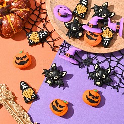 8 шт. 4 стильных бусины из пищевого силикона для Хэллоуина&nbsp;SIL-YW0002-17