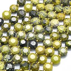 Бусы из натуральной желтой бирюзы (яшмы)&nbsp;G-C116-A139-01