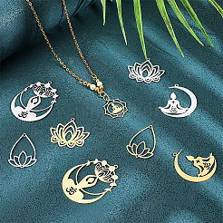 Набор для самостоятельного изготовления украшений на тему йоги&nbsp;STAS-UN0047-51