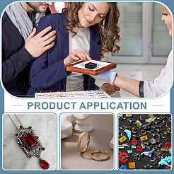 24шт акриловые шкатулки для украшений&nbsp;OBOX-BC0001-55B