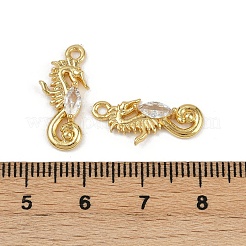 Латунные микро проложить кубического циркония подвески&nbsp;KK-C093-10G