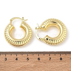 Pendientes de aro de latón para las mujeres&nbsp;KK-CBAD851-40G