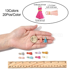 20 шт. украшения из поликоттона (полиэстер-хлопка) ручной работы в виде кисточек&nbsp;FIND-FS0003-27M