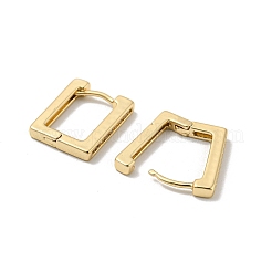 Orecchini a cerchio in ottone con zirconi trasparenti&nbsp;EJEW-B035-44KCG
