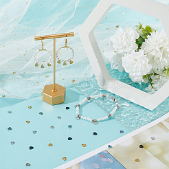 120 шт. 4-х цветные подвески из нержавеющей стали 304&nbsp;STAS-SC00008-85