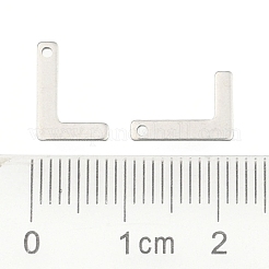 Dijes de letras de acero inoxidable 304 resistentes al deslustre&nbsp;LS-STAS-O072-L
