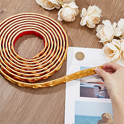 PVC selbstklebende flexible Formleiste&nbsp;AJEW-WH0419-01