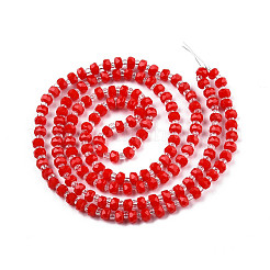 Непрозрачные сплошные цветные стеклянные бусины&nbsp;GLAA-N052-04-A10