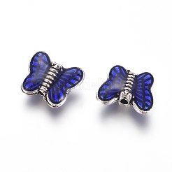 Argento antico placcato i branelli in lega&nbsp;ENAM-L030-Z01-AS