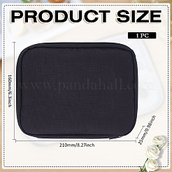 1 pz sacchetti portagioie in nylon con cerniera&nbsp;AJEW-MA0001-64A