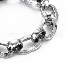 Bracelets de chaîne en alliage pour hommes&nbsp;BJEW-N015-001