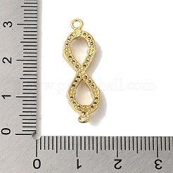 Покрытие стойки латунь микропаве кубический цирконий с эмалированными звеньями&nbsp;KK-P267-15G