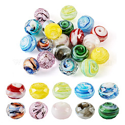 Perline fatte a mano a lume 20pz 10 colori&nbsp;LAMP-TA0001-21