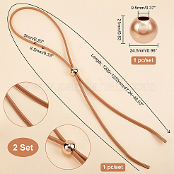 Set con coulisse per borsetta piatta&nbsp;DIY-WH0055-32A-02