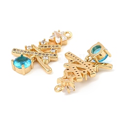 Латунные микро проложить кубического циркония подвески&nbsp;KK-C155-18G-03