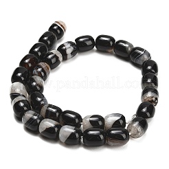 Filo di perline di agata naturale&nbsp;GG-L001-J01-01B