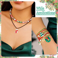 40pcs 20 Arten Weihnachtsthema-undurchsichtige Harzanhänger&nbsp;RESI-TA0003-58