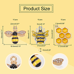 Подвески из эмали и сплава&nbsp;ENAM-PH0001-34