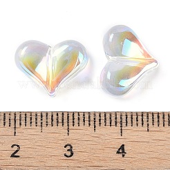 Прозрачные акриловые бусины с УФ-покрытием&nbsp;OACR-S145-07A