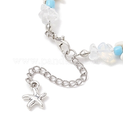 Браслеты из синтетической бирюзы&nbsp;BJEW-JB13228