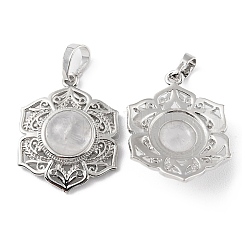 Colgantes de cristal de cuarzo naturales&nbsp;X-G-P498-02P-06