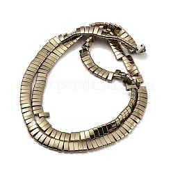 Гальванические немагнитная синтетический гематит бисер пряди&nbsp;G-G089-A02-03