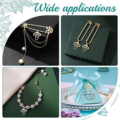 16 шт. 2-х цветные подвески из нержавеющей стали 304&nbsp;STAS-UN0039-50