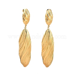 Овальные серьги-гвоздики из нержавеющей стали 304&nbsp;EJEW-I320-04G