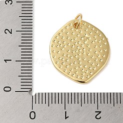 Emaille-Anhänger aus Messing mit Gestellbeschichtung&nbsp;KK-S372-04A-01