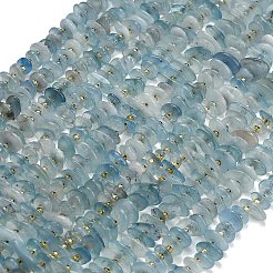 Natürliche Aquamarin Perlen Stränge&nbsp;GG-CBAE051-B01-01