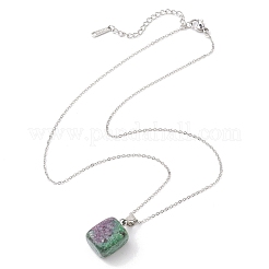 Set di collane con ciondoli in pietra mista naturale e sintetica da 12 pz 12 stili&nbsp;NJEW-JN04887