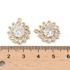 Colgante micropavé cubic zirconia de latón&nbsp;KK-L260-20G