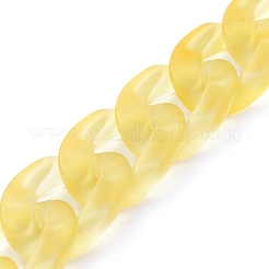 Catenella in acrilico trasparente fatta a mano&nbsp;AJEW-JB00544-11