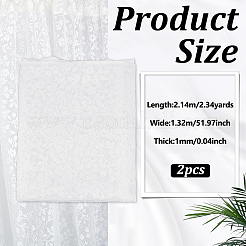 2 Stück Polyester-Spitzenstoff&nbsp;DIY-MA0007-14A