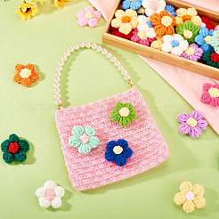 30 шт. 15 цвета хлопчатобумажные аксессуары для вязания вручную&nbsp;DIY-TA0012-97