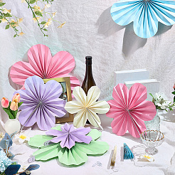 9 pieza de adornos colgantes de papel&nbsp;HJEW-SP0001-44B