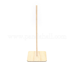 Donutregal aus Pappelholz&nbsp;AJEW-WH0270-21