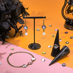 Кабошоны из стекла&nbsp;GLAA-PH0001-18B