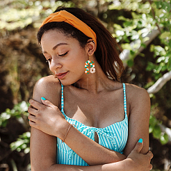 2 шт. силиконовые Молды для подвесок в виде 2-х спиралей&nbsp;DIY-TA0005-56