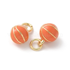 Латунь эмаль подвески&nbsp;X-KK-P294-38G-05