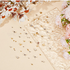 60 шт. 6 стиля 304 нержавеющая сталь разделительные бусины&nbsp;STAS-GO0001-18