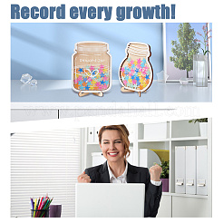 Деревянные персонализированные банки для наград в форме звезды&nbsp;ODIS-OC0001-74