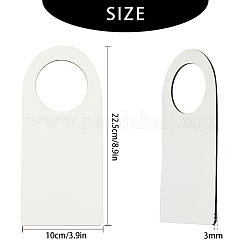 Вешалки для дверных ручек из необработанного натурального дерева&nbsp;DIY-CN0001-16