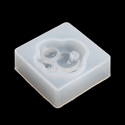 Молды из пищевого силикона с принтом лапы&nbsp;DIY-F147-03